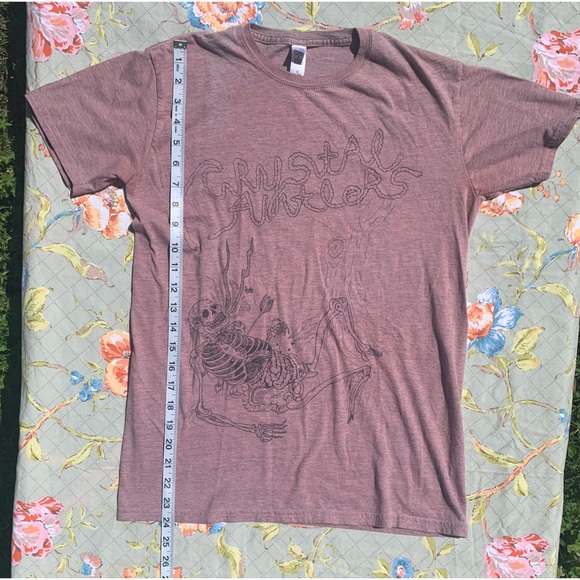 Crystal Antlers Gildan Soft Style Heather Red Band Tee Size Small ♫ rare 2010 ♫ - Picture 14 of 14